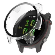 Akcesoria do smartwatchy - Etui + szkło 2W1 do Garmin Forerunner 255 / 255s / 955 przezroczyste - miniaturka - grafika 1
