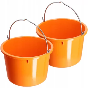 Wiadro budowlane Kanan 20L, pomarańczowe 2 szt. - Wiadra i kastry budowlane - miniaturka - grafika 1