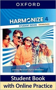 Harmonize 4. Student Book with Online Practice - Książki do nauki języka angielskiego Harmonize 4. Student Book with Online Practice - Książki do nauki języka angielskiego - miniaturka - grafika 1