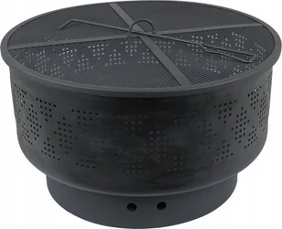 Master Grill & Party MASTER GRILL PALENISKO OGRODOWE Z OSŁONĄ PRZECIWISKROWĄ 59cm - Paleniska ogrodowe - miniaturka - grafika 1