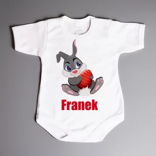 Zajączek wielkanocny, pisanka - body wielkanocne - Body dla niemowląt Zajączek wielkanocny, pisanka - body wielkanocne - Body dla niemowląt - miniaturka - grafika 1