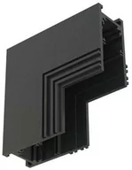 Akcesoria do oświetlenia - Łącznik kątowy narożny podtynkowy wewnętrzny RECESSED TRACK LVM 48V czarny - miniaturka - grafika 1