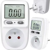 Liczniki energii elektrycznej - Watomierz Miernik Licznik Zużycia Prądu Energii Elektrycznej Moc Ts836B - miniaturka - grafika 1