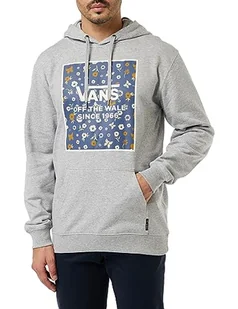 Vans Męska bluza z kapturem w pudełku, szary wrzos, XXL, wrzos szary, XXL - Bluzy męskie - miniaturka - grafika 1