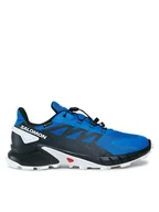 Buty sportowe męskie - Salomon Buty Supercross 4 GORE-TEX L47119600 Niebieski - miniaturka - grafika 1