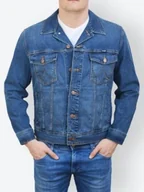 Kurtki męskie - Kurtka Jeansowa Wrangler 4481514V XL - miniaturka - grafika 1