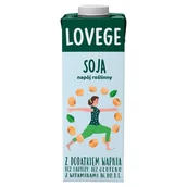 Napoje roślinne - Napój Lovege Sojowy z Wapniem 1l - miniaturka - grafika 1