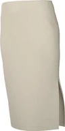 Spódnice - Nike Damska spódnica Sportswear Chll KNT Rib Md Skirt, Lt Orewood BRN/Lt Orewood BRN, FQ1636-104, 2XL - miniaturka - grafika 1