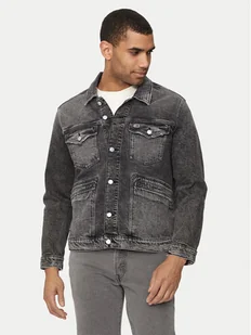 Tommy Jeans Kurtka jeansowa Isaac DM0DM19362 Szary Regular Fit - Kurtki męskie - miniaturka - grafika 1