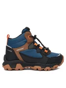 Buty trekkingowe dziecięce - Geox Trekkingi J Magnetar B Abx J463ZC 050FU C0948 M Granatowy - miniaturka - grafika 1