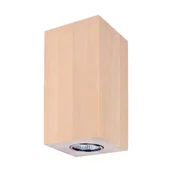 Lampy ścienne - Spotlight Skandynawska LAMPA ścienna WOODDREAM 2071260 ekologiczna OPRAWA drewniany KINKIET kostka cube kwadratowa brzoza - miniaturka - grafika 1