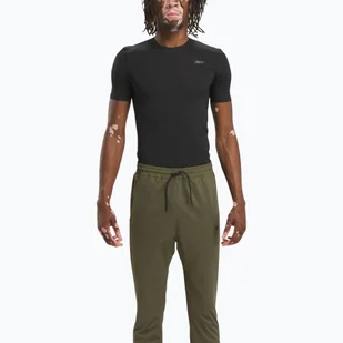 Koszulka męska Reebok Compression Tee black - Koszulki męskie - miniaturka - grafika 1