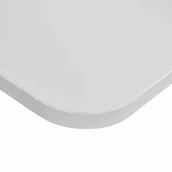 Biurka - Blat biurka uniwersalny 130x65x1,8 cm Biały - miniaturka - grafika 1