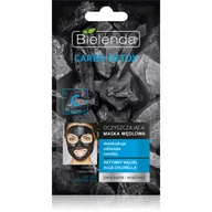 Peelingi i scruby do twarzy - Bielenda Carbo Detox, maska węglowa oczyszczająca do cery suchej i wrażliwej, 8 g - miniaturka - grafika 1