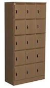 Meble do szkół i przedszkoli - Szafa na podręczniki - 15 schowków, typ G - miniaturka - grafika 1