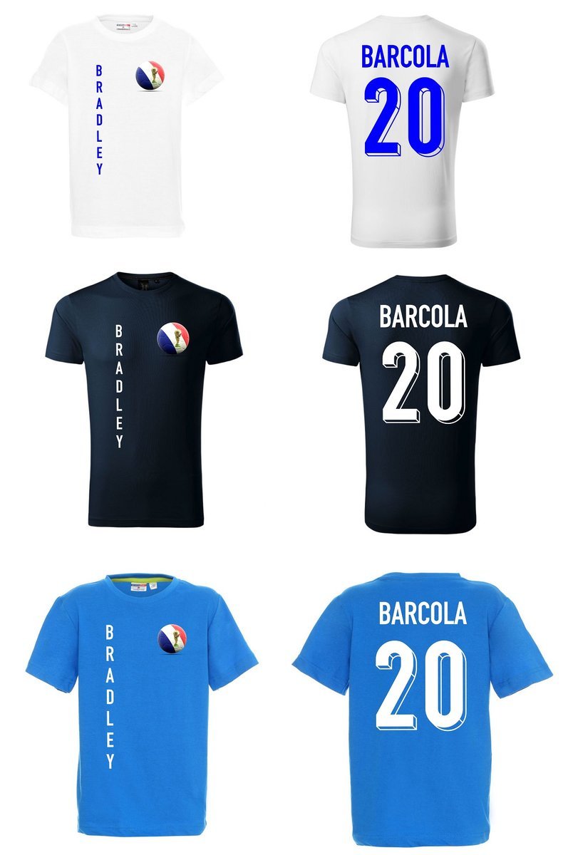Koszulka FRANCJA Bradley BARCOLA 20