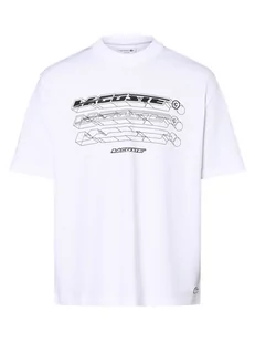 Lacoste - T-shirt męski, biały - Koszulki męskie - miniaturka - grafika 1