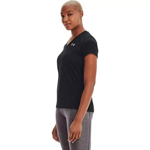 Koszulka damska Under Armour TECH SSV - SOLID - Koszulki sportowe damskie - miniaturka - grafika 4