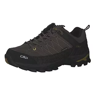 CMP Męskie buty trekkingowe Rigel Low Wp Walking Shoe, Fango, 47 EU, Fango, 47 EU - Buty trekkingowe męskie - miniaturka - grafika 1