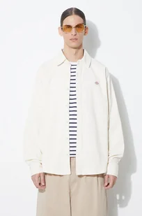 Dickies koszula sztruksowa Chase City kolor beżowy regular z kołnierzykiem klasycznym DK0A4YRZ - Koszule męskie - miniaturka - grafika 1