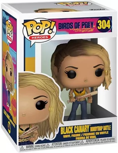 Funko POP! Heroes, figurka kolekcjonerska, Birds Of Prey, Black Canary, 304 - Figurki kolekcjonerskie - miniaturka - grafika 1