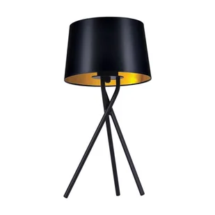 Remi Gold lampa podłogowa 1-punktowa czarna/złota K-4358 - Lampy stojące - miniaturka - grafika 2