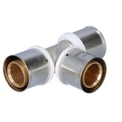 Łączniki, trójniki, kształtki - TRÓJNIK ZAPRASOWYWANY 32 MM profil U - miniaturka - grafika 1