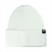 Czapki damskie - Czapka 4F U556 kremowa 4FWAW25ACAPU556 12S - miniaturka - grafika 1