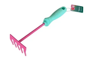 BIG - GRABIE METALOWE 5-ZĘBNE LINIA DAMSKA MND03 - Grabie i motyki - miniaturka - grafika 1