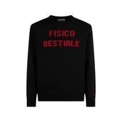 Dresy męskie - Saint Barth - Maglia Bestiale Nero HER0001 - miniaturka - grafika 1