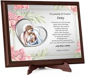 Ikony i obrazy sakralne - Obrazek z życzeniami i dedykacją dla mamy na urodziny - miniaturka - grafika 1