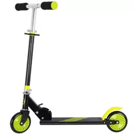 Deskorolki - Xq Max Hulajnoga Dla Dzieci Składana Lekka Aluminiowa Kauczukowe Koła Czarna Do 50 Kg - miniaturka - grafika 1