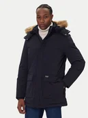 Kurtki męskie - Guess Kurtka puchowa M5BL2G W2712 Granatowy Regular Fit - miniaturka - grafika 1