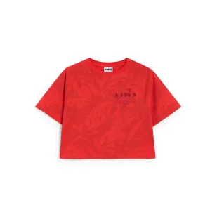 Koszulka damska DIADORA L. T-SHIRT SS CROP MANIFESTO - Koszulki i topy damskie - miniaturka - grafika 5