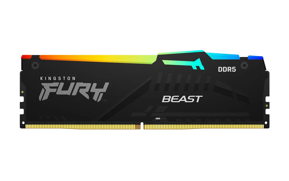 Pamięć RAM DIMM DDR5 KINGSTON FURY Beast RGB EXPO, 32 GB, 6000 MHz, CL40