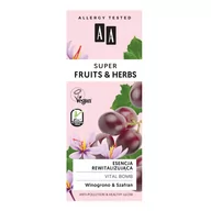 Kremy do twarzy - Oceanic FRUITS&HERBS Esensja rewitalizująca Winogrono i Szafran 30ml - miniaturka - grafika 1