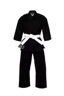 Kimona, stroje i obuwie - Evolution, Kimono do Karate 8 OZ czarny - 180 cm - miniaturka - grafika 1