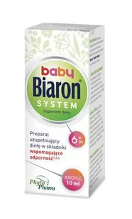 BIOARON Biaron System Baby, suplement diety, 10 ml | Darmowa dostawa od 199,99 zł !! 3695961 - Witaminy i minerały - miniaturka - grafika 1