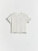 Bluzki dla niemowląt - Reserved - Prążkowany t-shirt - wielobarwny - miniaturka - grafika 1