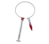 Halloween - Opaska na głowę na Halloween: gwóźdź przebijający głowę, 1 szt. - miniaturka - grafika 1