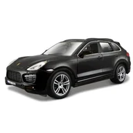 Samochody i pojazdy dla dzieci - Model metalowy Porsche Cayenne Turbo Czarny 1/24 - miniaturka - grafika 1