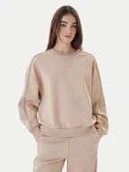 Bluzy damskie - Guess Bluza V6RQ96 KCX22 Beżowy Regular Fit - miniaturka - grafika 1
