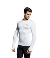 Piłka nożna - Koszulka termoaktywna z długim rękawem SELECT 6902 biała z otworem na kciuk - XXL - miniaturka - grafika 1