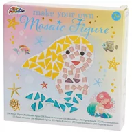 Prace ręczne dla dzieci - Zestaw kreatywny dla dzieci DIY Mozaika Grafix Syrenka 7+ - miniaturka - grafika 1