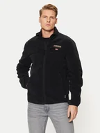 Bluzy męskie - Napapijri Polar Tynik NP0A4IA9 Czarny Regular Fit - miniaturka - grafika 1