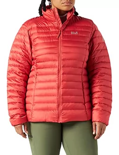 Jack Wolfskin Damska kurtka puchowa Jwp, koralowa czerwień, XL - Kurtki damskie - miniaturka - grafika 1