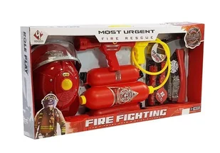 Zestaw Strażacki na Baterie z Akcesoriami - Stroje karnawałowe - miniaturka - grafika 6