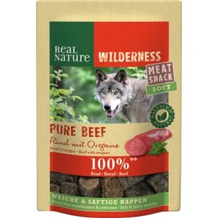 REAL NATURE WILDERNESS Meat Snack Soft 150 g Wołowina z oregano - Przysmaki dla psów - miniaturka - grafika 1