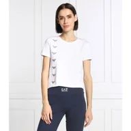 Koszulki i topy damskie - EA7 T-shirt | Regular Fit - miniaturka - grafika 1