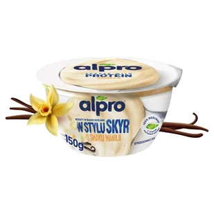 Alpro Produkt sojowy w stylu skyr o smaku wanilii 150 g - Kefiry, jogurty, maślanki - miniaturka - grafika 1